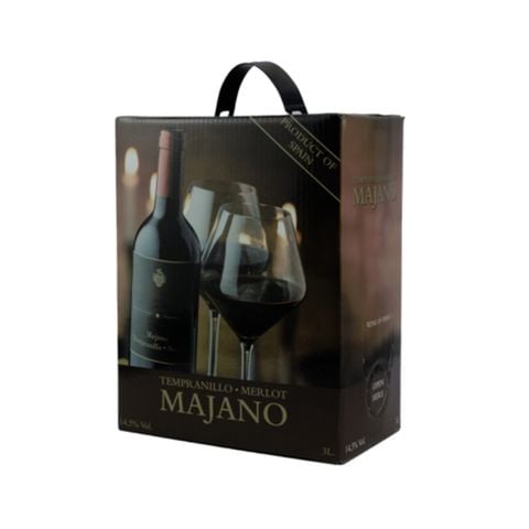  VANG ĐỎ TÂY BAN NHA MAJANO TEMPRANILLO MERLOT 3L 