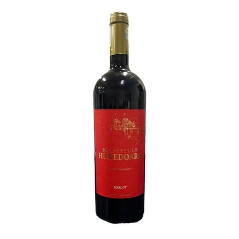  VANG ĐỎ ROMANIA CASTELUL HUNEDOARA MERLOT 2020 