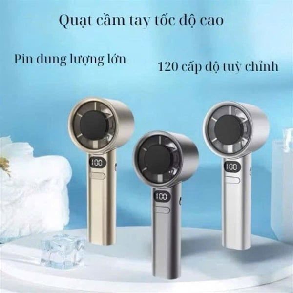 Quạt Tích Điện Cầm Tay M11 Turbo - pin 3000mAh