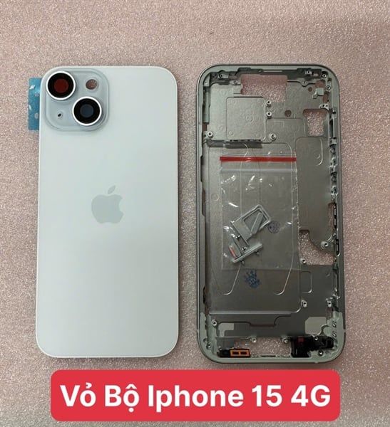 Vỏ Bộ Iphone 15 - 4G Zin Xanh Blue ( có khay sim )