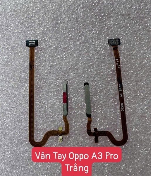 Vân Tay Oppo A3 Pro - Trắng