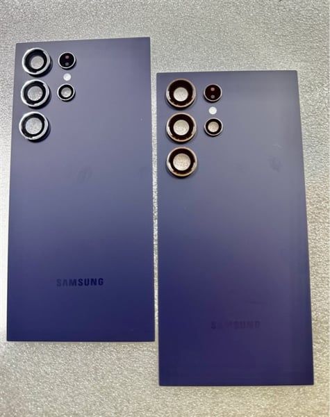 Lưng Samsung S24 Ultra Tím + KC Zin