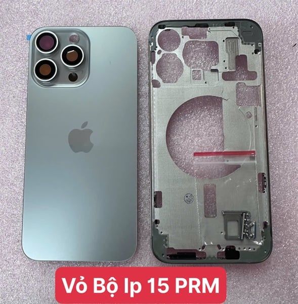 Vỏ Bộ Iphone 15 Pro Max 4G Zin ( Full PK ) - Xám Titan