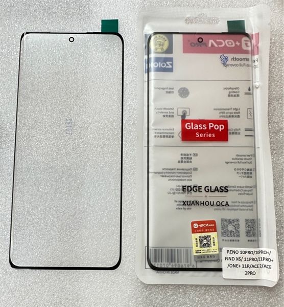 Kính Liền Keo Oppo Reno 10 Pro / Reno 10Pro Plus / Find X6 / Reno 11 Pro / Reno 11 Pro Plus / One Plus 11R / One Plus Ace 2 / One Plus Ace 2 Pro ( Màn Cong )