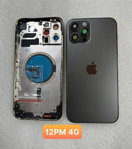 Vỏ Bộ Iphone 12 Pro max 4G Zin - Đen
