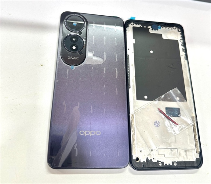 Vỏ Bộ Oppo A60 Đen Tím ( k khay sim )