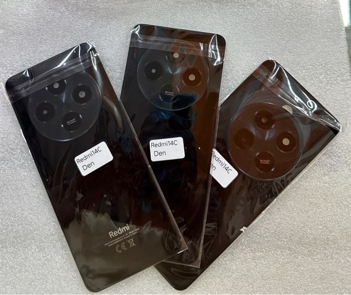 Lưng Xiaomi Redmi 14C Đen + KC