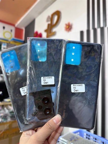 Lưng Xiaomi Redmi Note 12 - 5G ( Có KC ) Đen