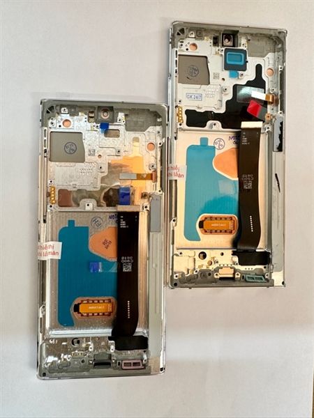 Màn Hình Samsung Note 20 Ultra - 2ic/ OLED - Khung- Phôi To (cong)- Bạc