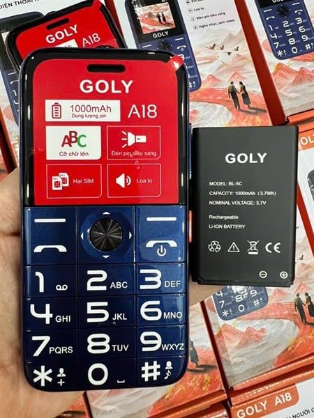 Điện Thoại Goly A18 4G hãng- Bh 12t