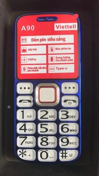 Điện Thoại Viettel A90 4G - 2 sim