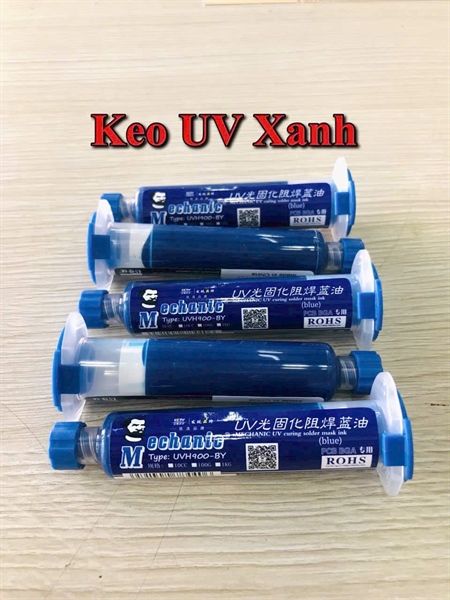 Keo UV Xanh Dương