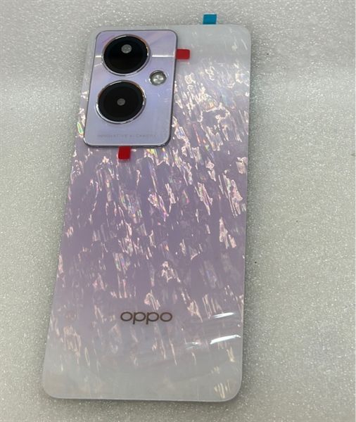 Lưng Oppo A79 5G Tím + ụ cam (ko tròng kính)