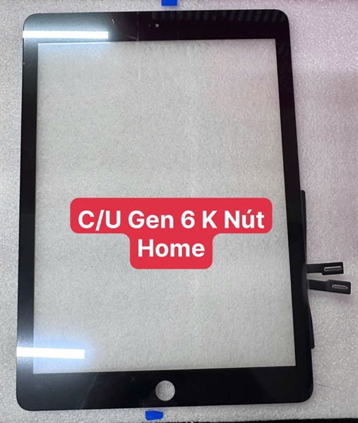 Cảm Ứng Ipad Gen 6/ 9.7 2018 - Đen (ko Home )