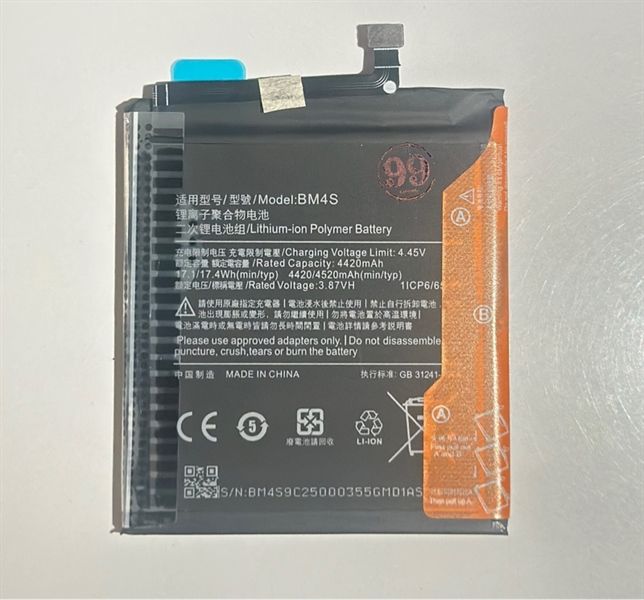 Pin Xiaomi BM4S / Redmi 10X 5G -4520mAh