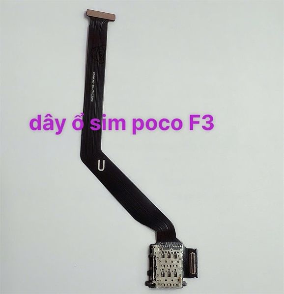 Dây Nguồn Màn Hình + Ổ Sim Xiaomi Redmi K40 - 5G / K40 Pro/ Poco F3 (Zin)