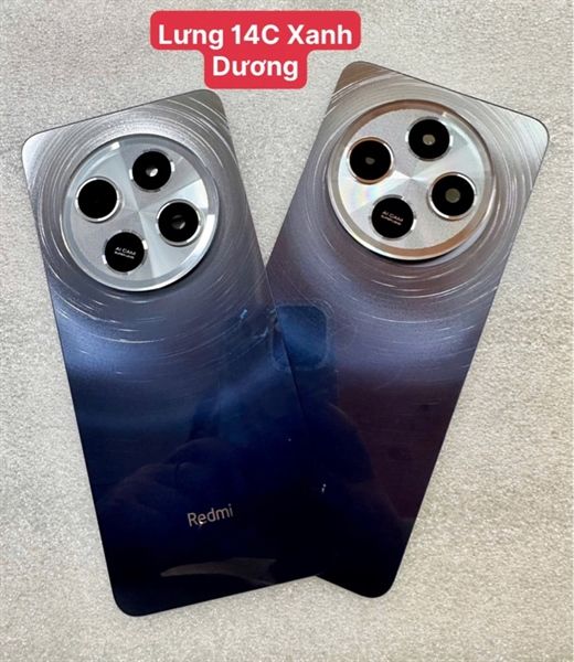Lưng Xiaomi Redmi 14C Xanh Dương + KC