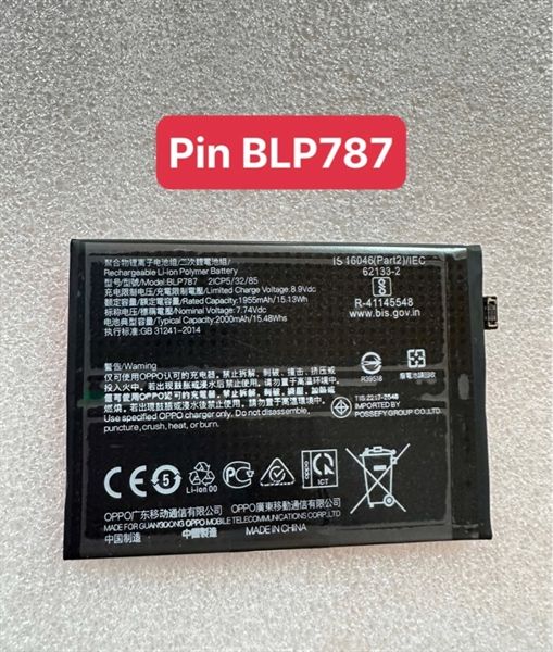 Pin Oppo BLP787 / Reno 4 Pro 4G - 5G / Reno 3 Pro 5G Zin