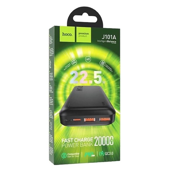 Pin Dự Phòng 20000mAh - Hoco J101A - Sạc Nhanh 22.5W