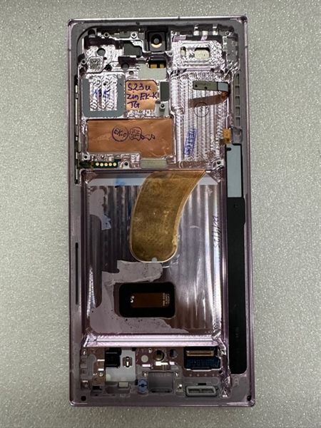 Màn Hình Samsung S23 Ultra / S918 - Zin Ép Kính - Khung - Tím (amoled)