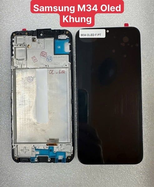Màn Hình Samsung M34 2IC/ Oled - Khung