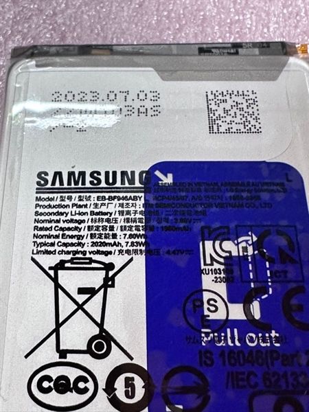 Pin Samsung Z Fold 5 / BF946 - BF947 Zin ( Cặp )