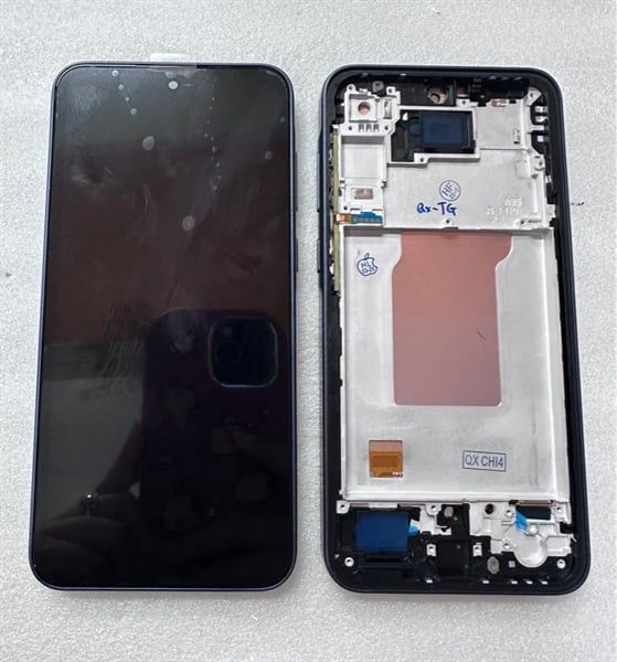 Màn Hình Samsung A35 / A356 QX Khung Phôi To - Đen