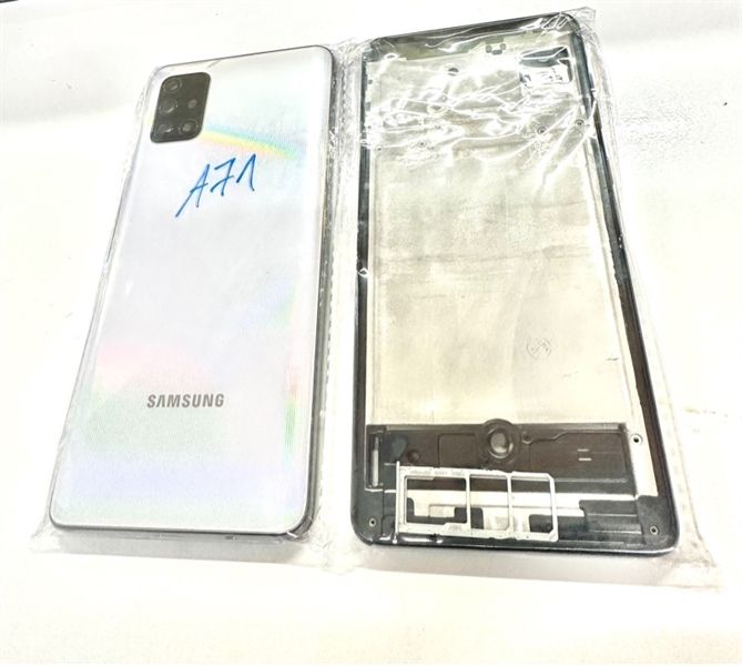 Vỏ Bộ Samsung A71 Trắng Zin