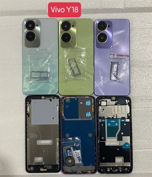 Vỏ Bộ Vivo Y18 Xanh Ngọc Zin