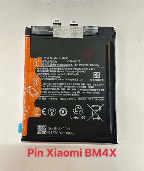 Pin Xiaomi BM4X / Mi 11 5G/ 4600mAh Zin