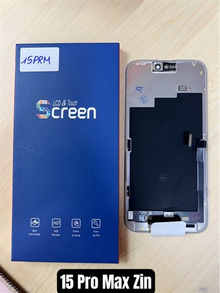 Màn Hình Iphone 15 Pro Max Zin - Ép Kính