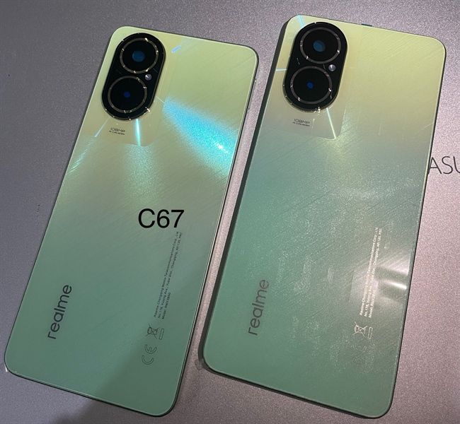 Vỏ Bộ Oppo Realme C67 Zin - Xanh