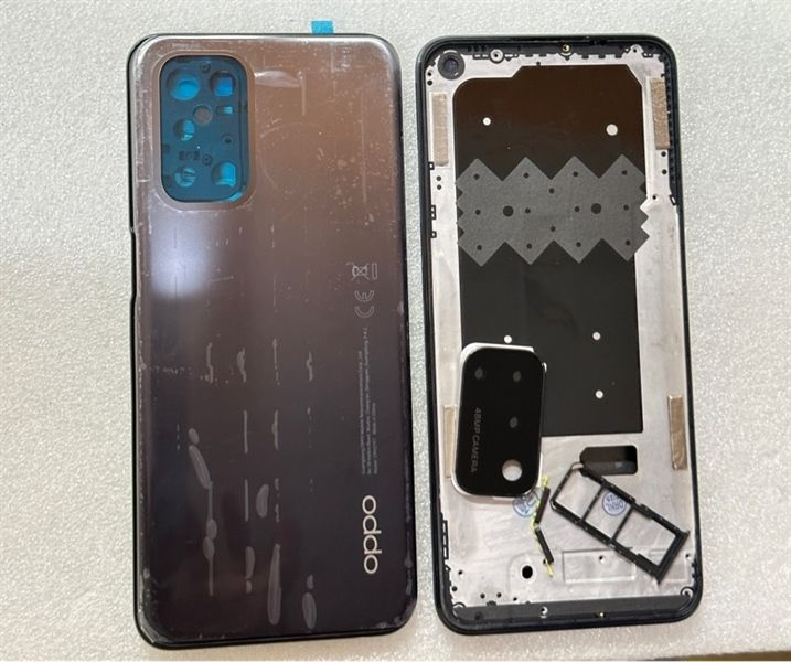 Vỏ Bộ Oppo A54 5G - Đen Tím
