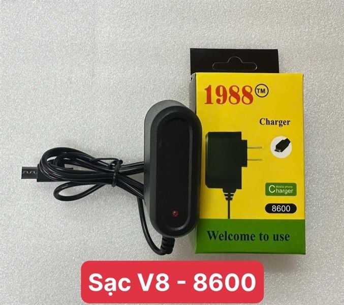Sạc Liền Dây 1988 - V8 - 8600 hộp vàng