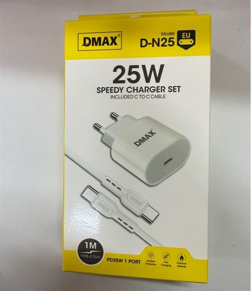 Bộ Sạc Dmax D-N25 25W - C2C. C to C (sl5-1/10-2/20-5)