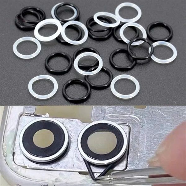 Ron Cao Su Mắt Camera Sau IPHONE Dùng chung: X-16Prm - Hộp 100c Màu: Trắng - Đen