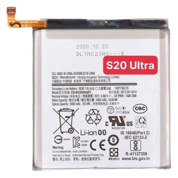Pin Samsung S20 Ultra / G988 / EB-BG988ABY 5000mAh
