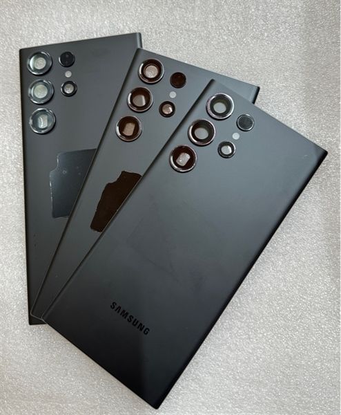 Lưng Samsung S23 Ultra Đen + Kc Zin