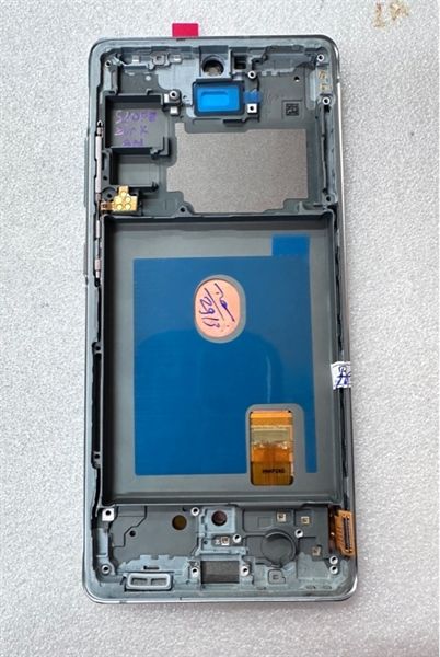 Màn Samsung S20 FE Zin Khung - Ép Kính (Amoled) - Khung Xanh