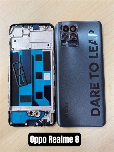Vỏ Bộ Oppo Realme 8 4G / Realme 8 Pro Đen