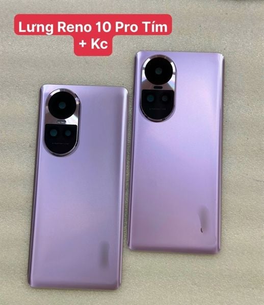 Lưng Oppo Reno 10 Pro Zin Tím + KC