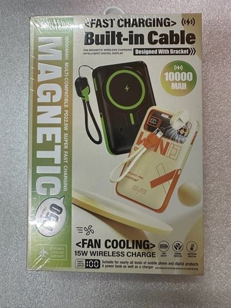 Pin Dự Phòng PHANTOM P50 Sạc Nhanh 22.5w - Không Dây - 10000mAh