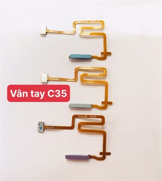 Cáp Home Vân Tay Realme C35 / OPPO A36/ A76 - Xanh Dương