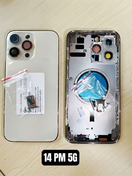 Vỏ Bộ Iphone 14 Pro Max 5G - Vàng (bản có khay sim) VN
