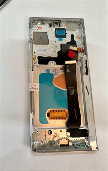 Màn Hình Samsung Note 20 Ultra - 2ic/ OLED - Khung- Phôi To (cong)- Bạc
