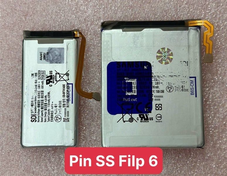 Pin Samsung Z Flip 6 / EB - BF741 / EB - BF742 Zin ( Cặp )