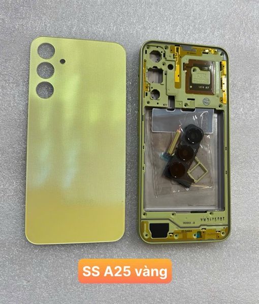 Vỏ Bộ Samsung A25 Vàng Zin