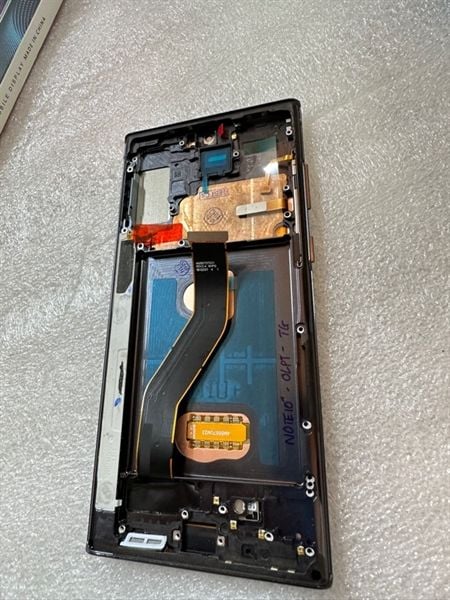 Màn Hình Samsung Note 10 Plus - 2ic/ OLED - Khung- Phôi To - ĐEN -(N975F/ N976/ Note 10+)