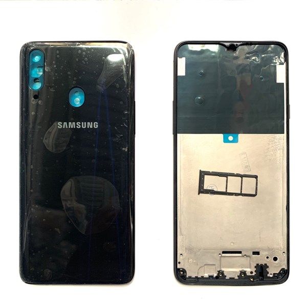 Vỏ Bộ Samsung A20S Zin - Đen
