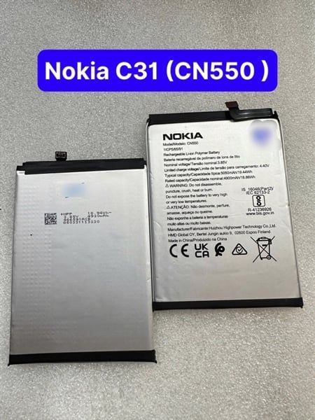 Pin Nokia C31 / CN550 -5050mAh Zin